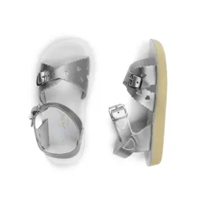 Salt Water Sandals Silver Sweetheart Children's Sandals