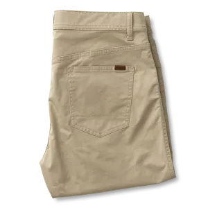 Shoreline Twill 5 Pocket Pant - Khaki