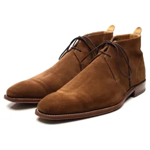 'Silas' Snuff Brown Suede Chukka Boots UK 10 F