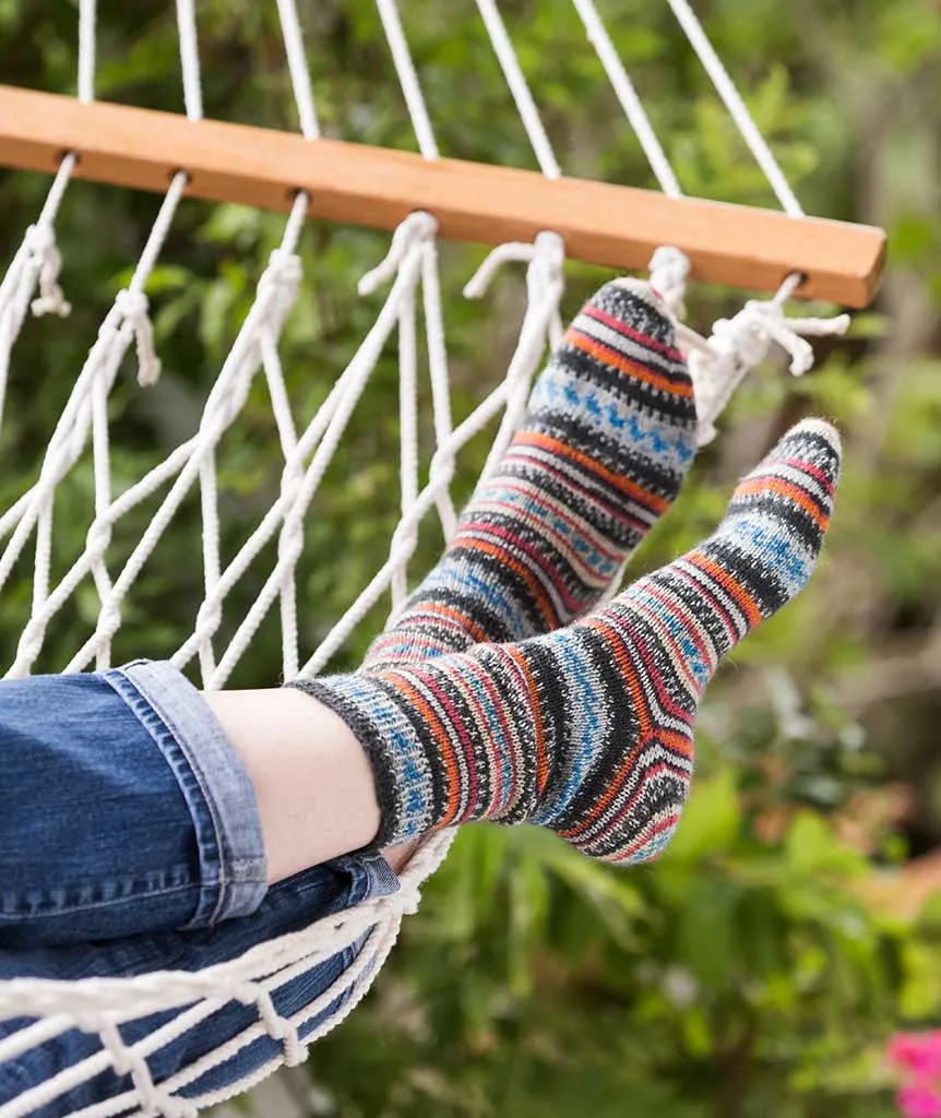 Simple Toe-Up Sock Pattern