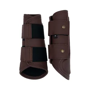 Sixteen Cypress Leatherette Splint Boots - Hickory