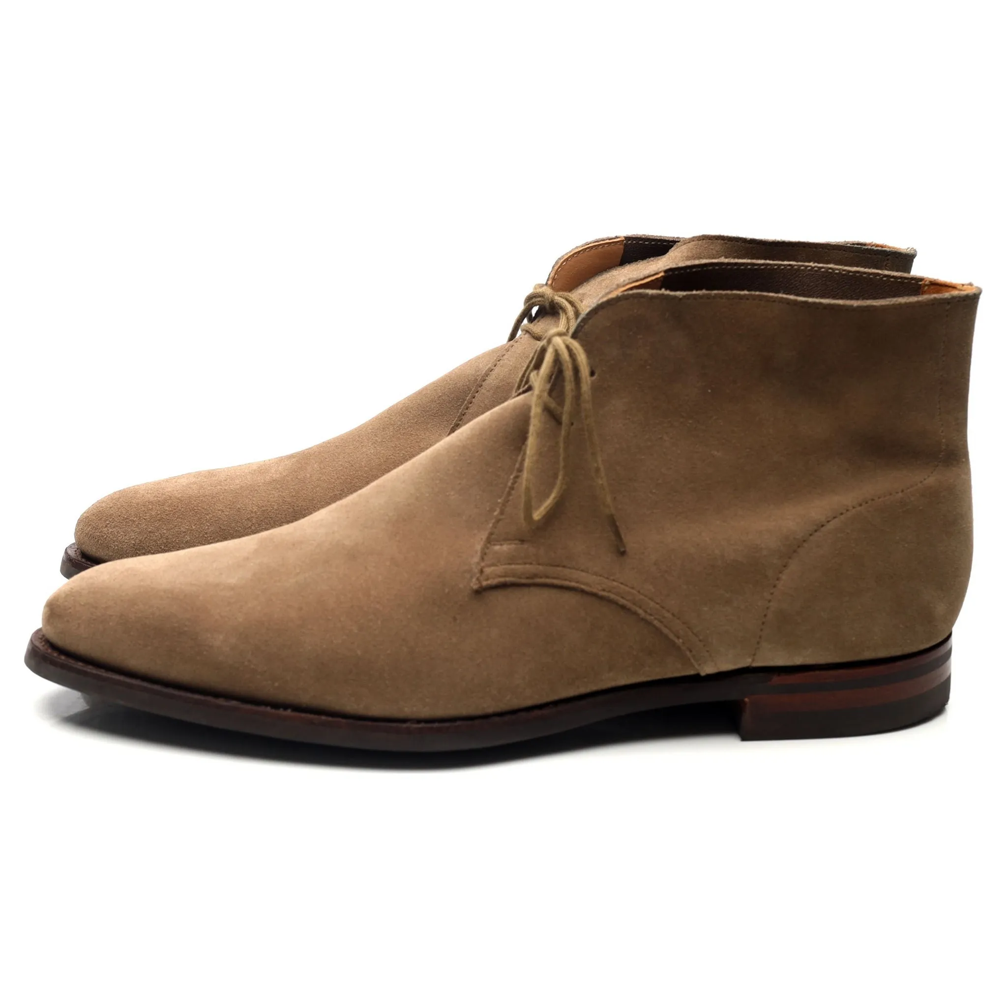 'Sulgrave' Stone Suede Chukka Boots UK 8.5 E