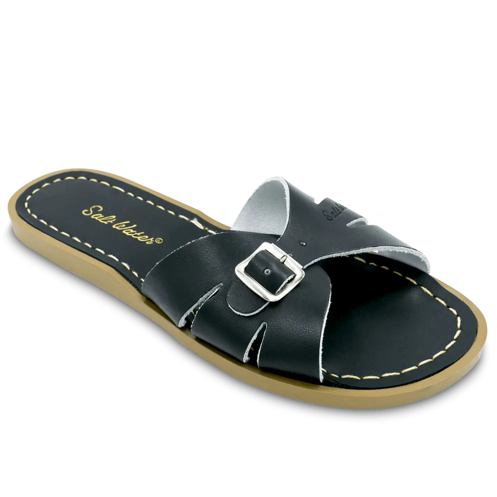 Sun San Saltwater Women's Sandals - Classic Slides in Black