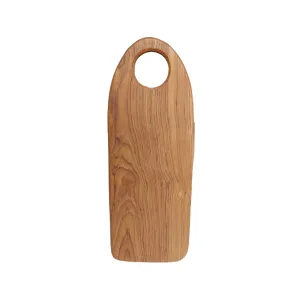 Teak Wood Tag Cutting Board