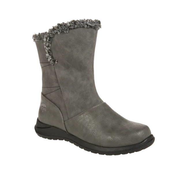 'Totes' Women's 9" Lara Insulated WP Boot - Grey