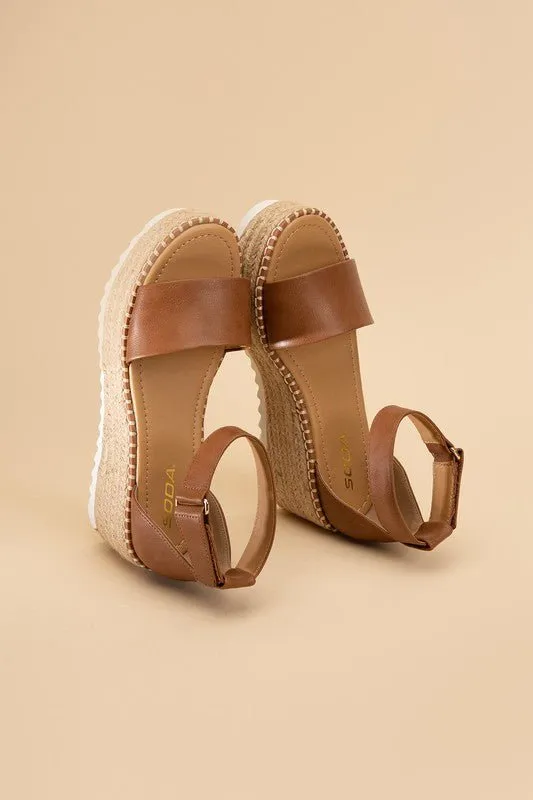 TUCKIN-S PLATFORM SANDALS