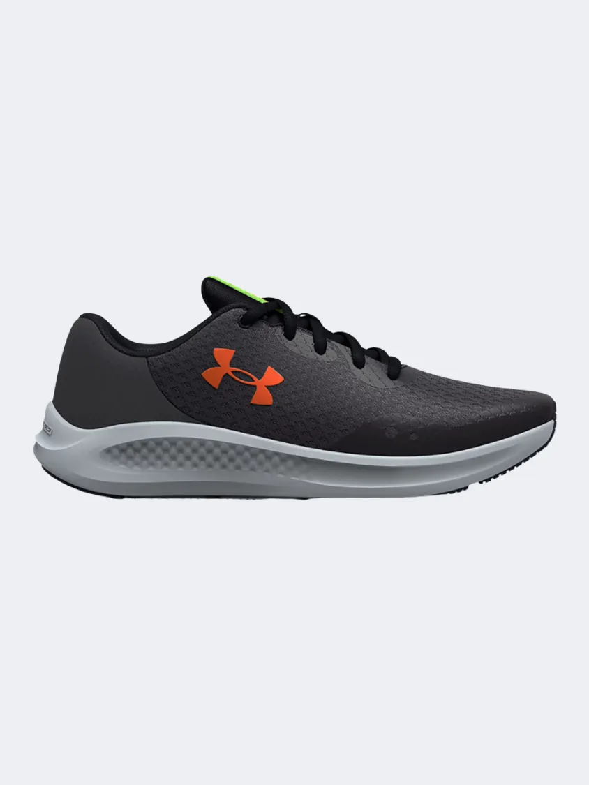 Under Armour Charged Pursuit 3 Gs-Boys Running Shoes Black/Orange