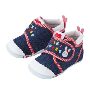 Usako Bunny Denim First Walker Shoes