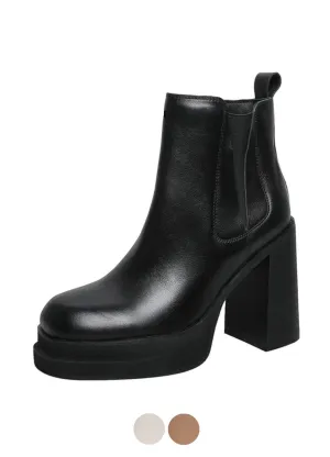 USS Shoes Cony Women's Square Toe Platform Boots