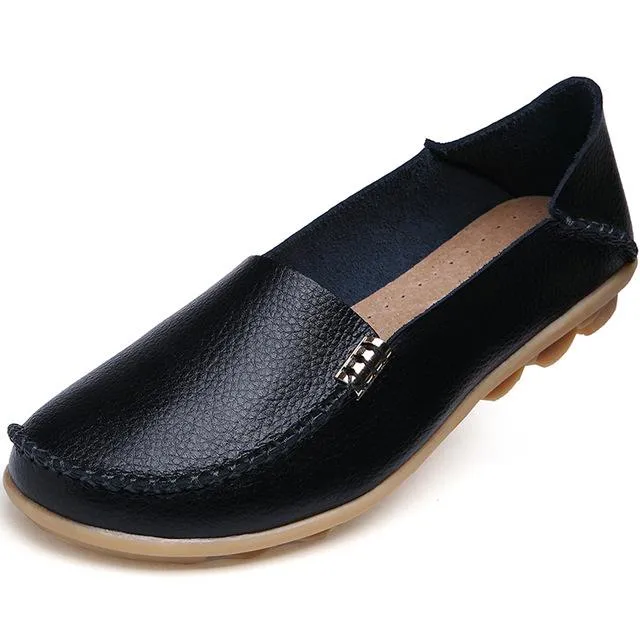 USS Shoes Elena Women's Loafer Black Shoes