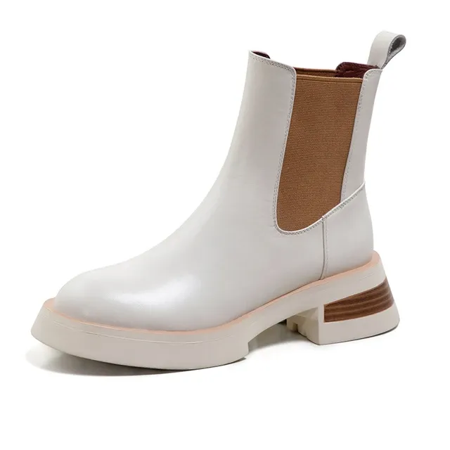 USS Shoes Kenny Women's Platform Chelsea Boots