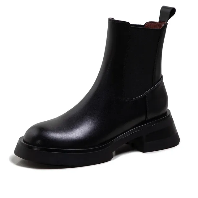 USS Shoes Macarena Women's Leather Chelsea Full Boots