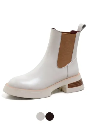 USS Shoes Macarena Women's Leather Chelsea Full Boots