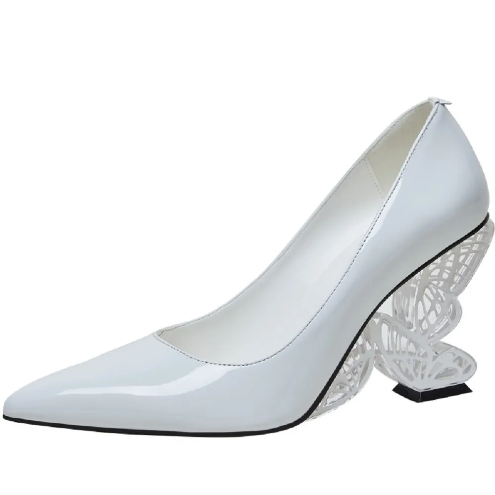 USS Shoes Michely Women's Sculpted Heel Dress Pumps