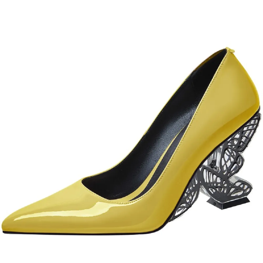 USS Shoes Michely Women's Sculpted Heel Dress Pumps