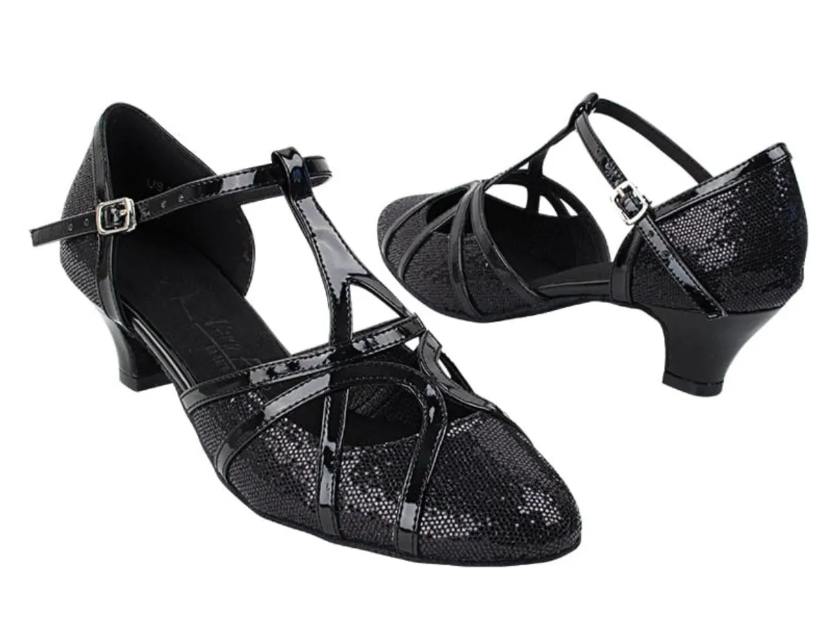 Very Fine Closed Toe Ballroom or Club Shoes with Accents 3541 In Stock