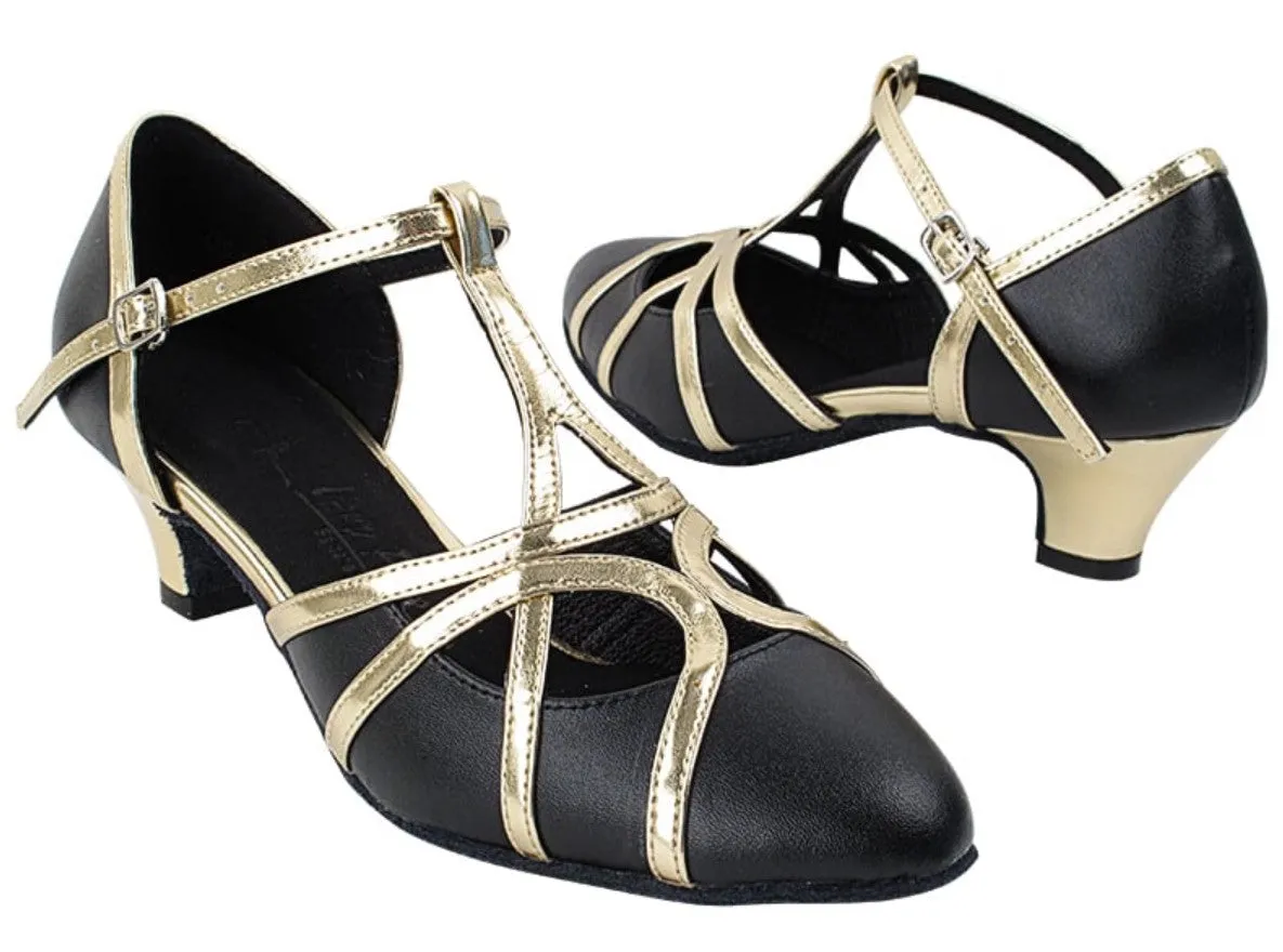 Very Fine Closed Toe Ballroom or Club Shoes with Accents 3541 In Stock