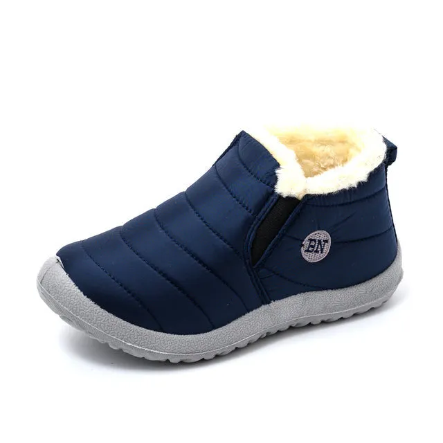 Women Orthopedic Shoes Fur Lined Snow Boots