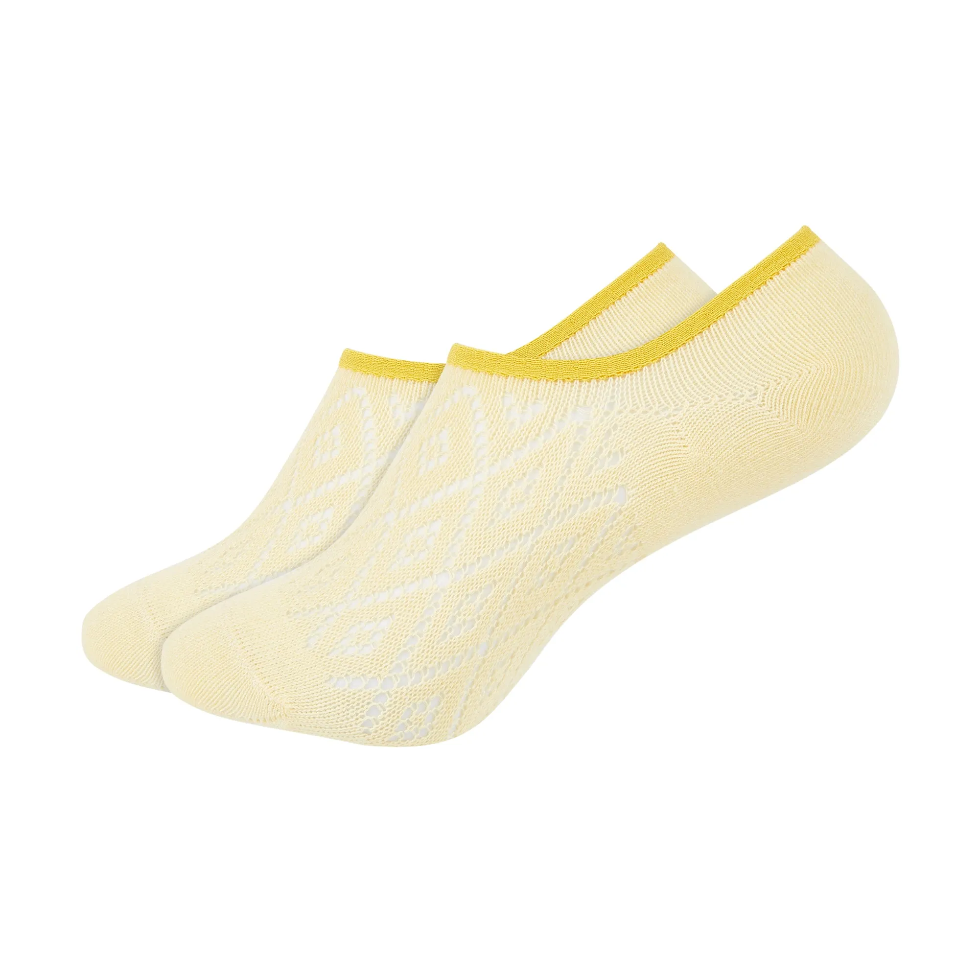 Women's Mesh Colored Invisible Foot Socks