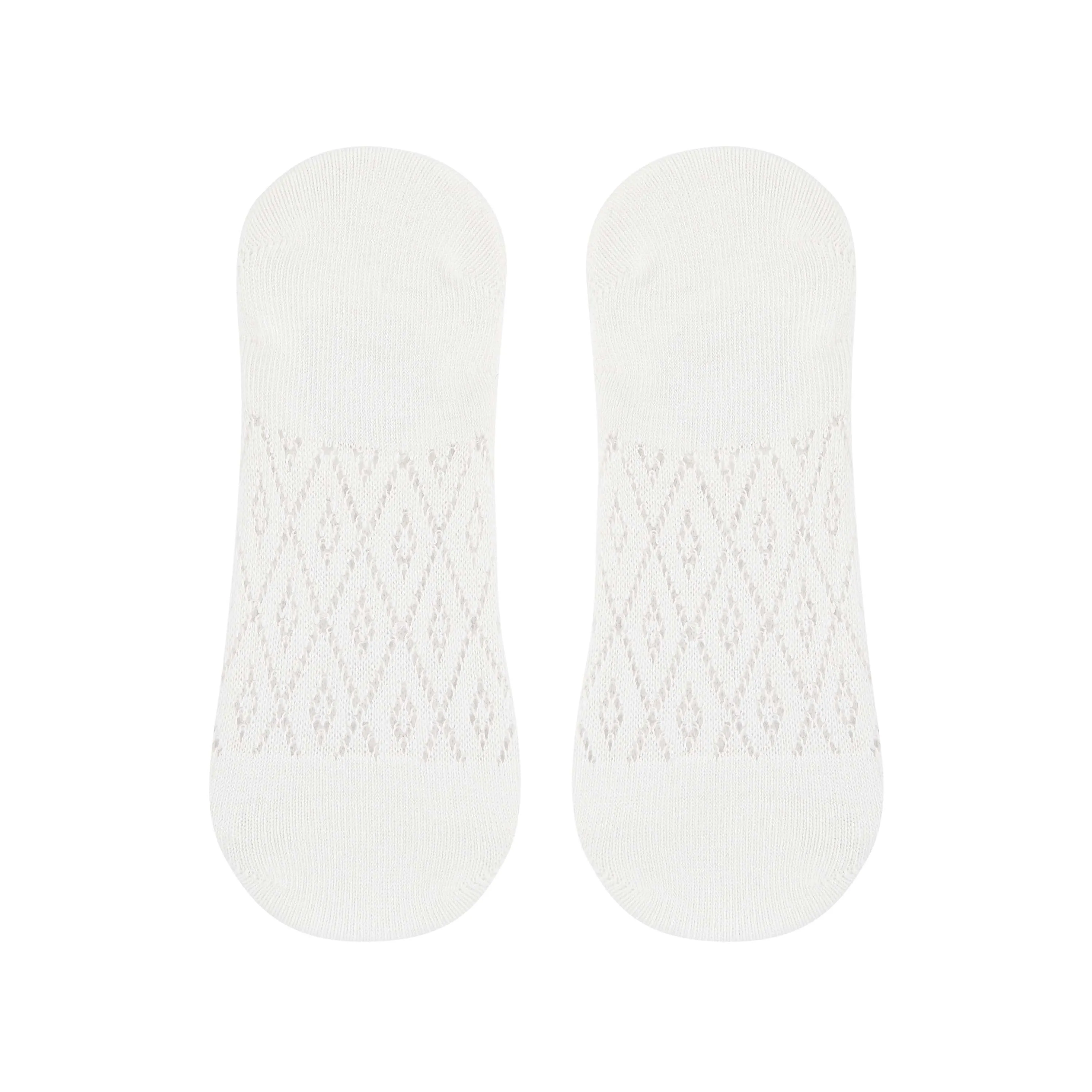 Women's Mesh Colored Invisible Foot Socks