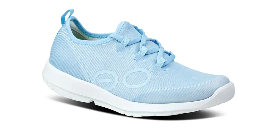 WOMEN'S OOFOS OOMG SPORT LS LOW SHOE | CAROLINA BLUE