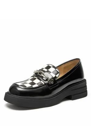 Women's Pinto Genuine Leather Platform Loafer Shoes