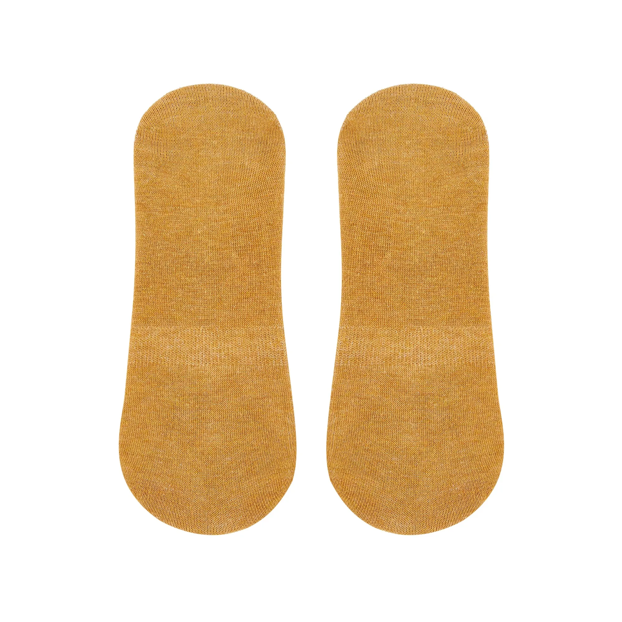 Women's Plain Colored Invisible Boat Socks