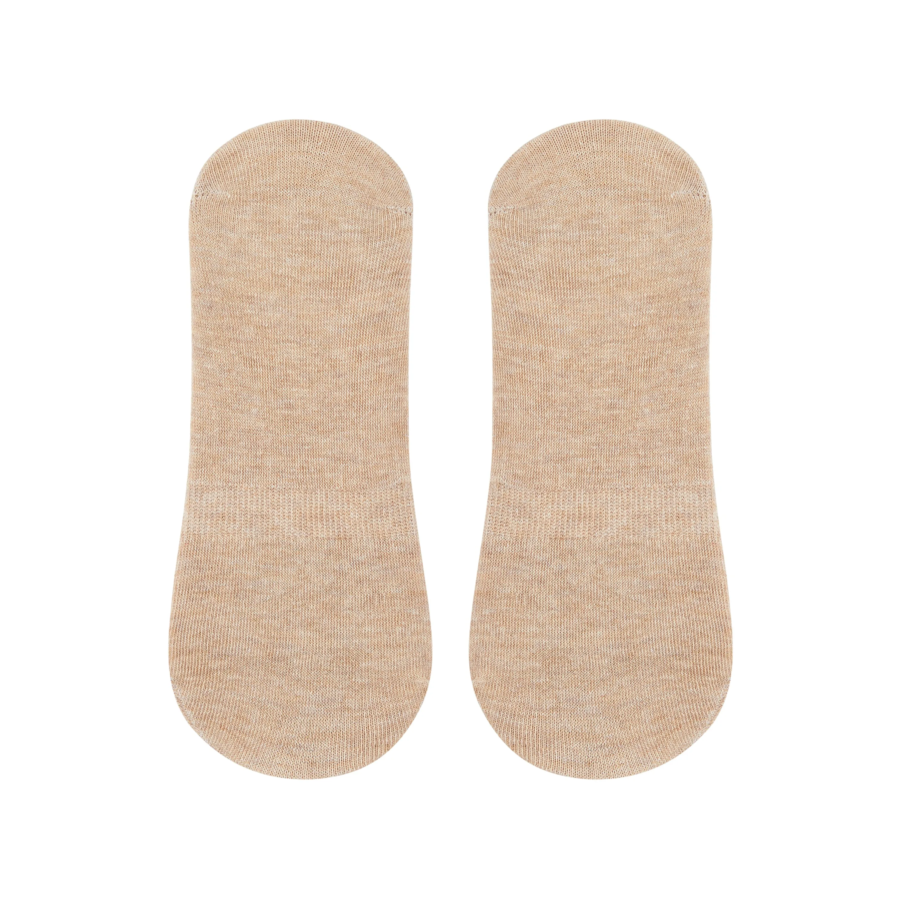 Women's Plain Colored Invisible Boat Socks