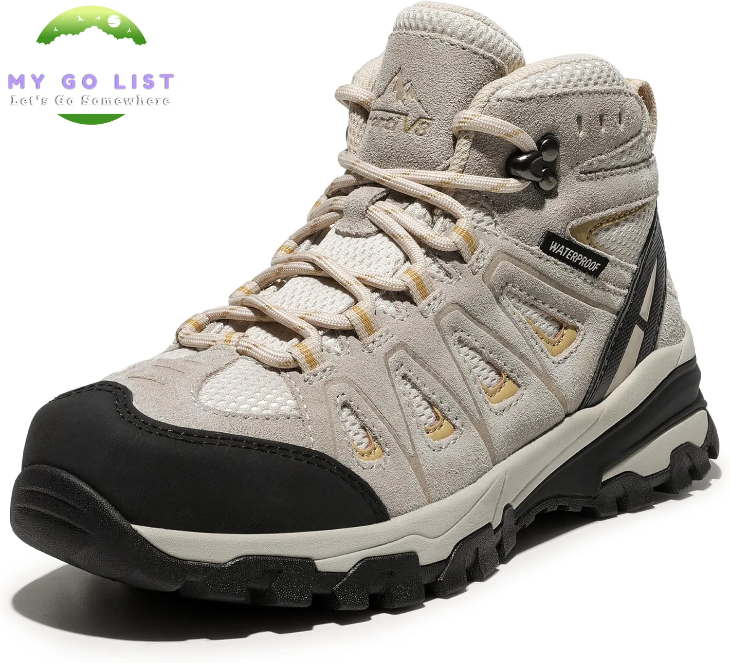 Women's Waterproof Hiking Boots Outdoor Trekking Camping Trail Hiking Boots