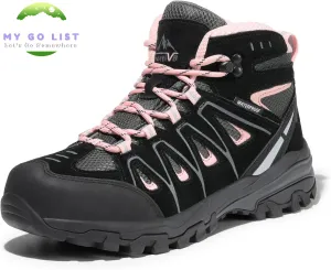 Women's Waterproof Hiking Boots Outdoor Trekking Camping Trail Hiking Boots