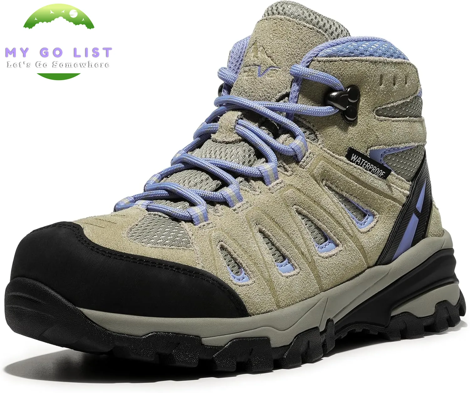 Women's Waterproof Hiking Boots Outdoor Trekking Camping Trail Hiking Boots