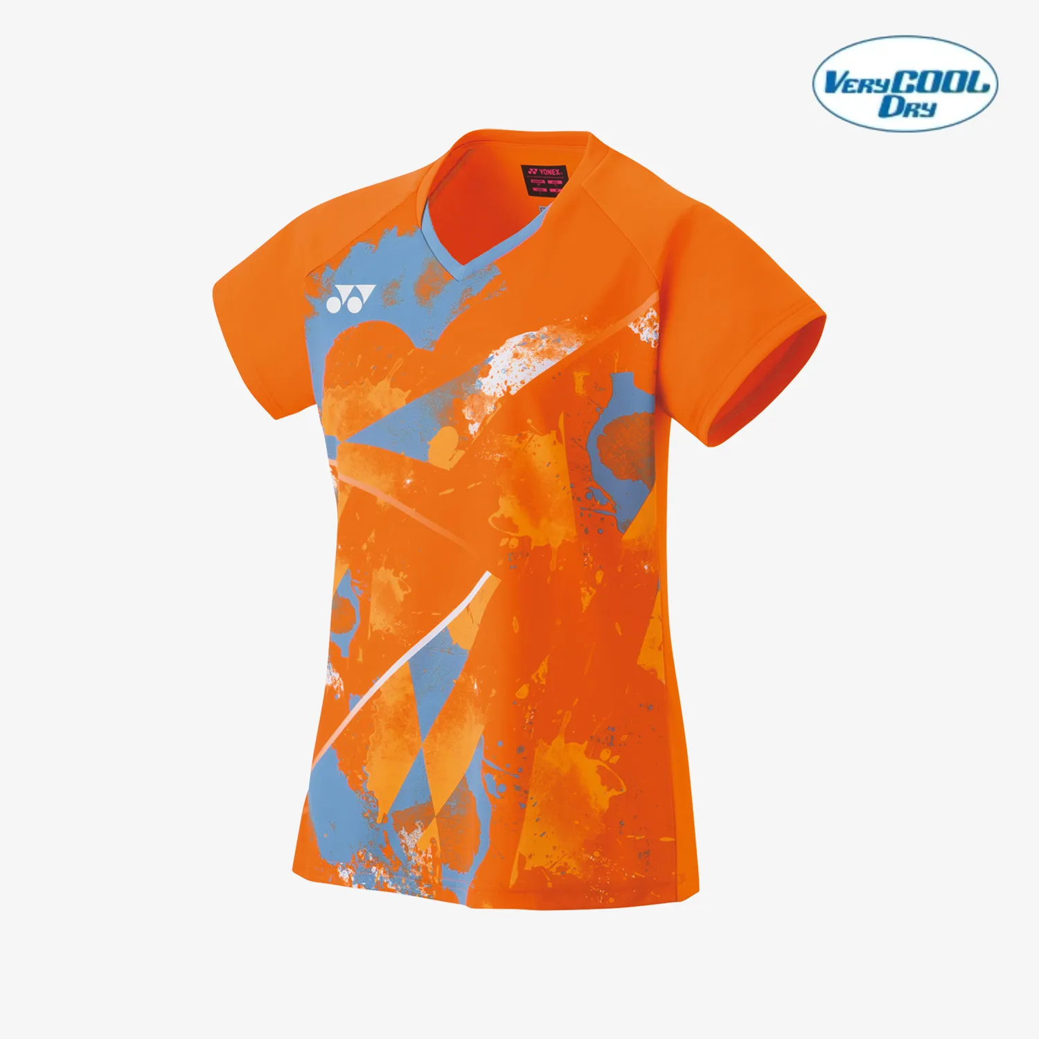 Yonex Women's Crew Neck Tournament Shirt 20771BOR (Bright Orange)